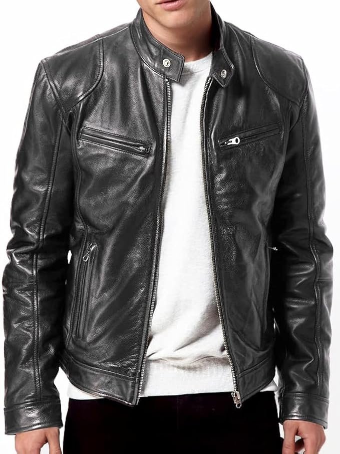 Men's Moto Jacket – Black
