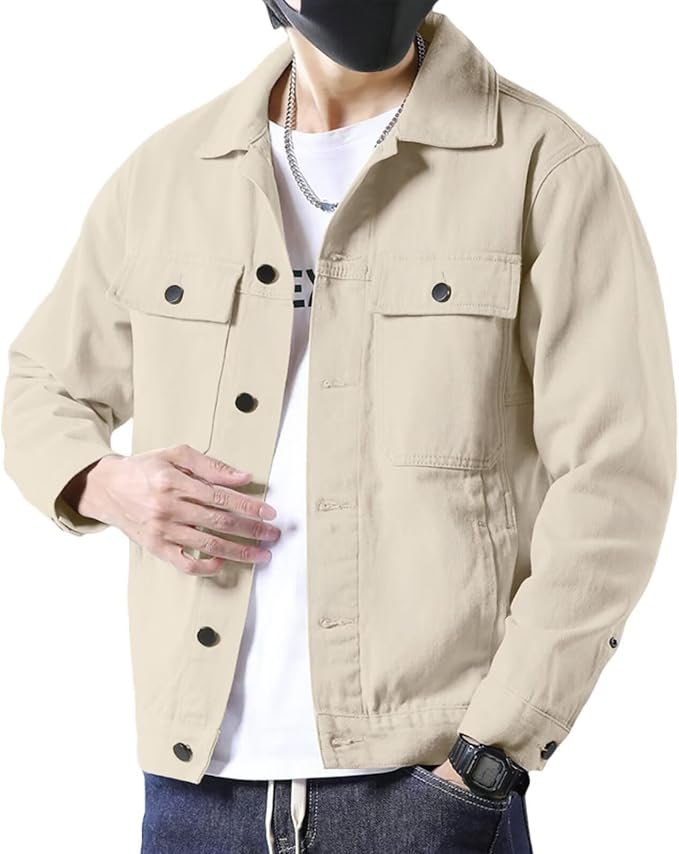 Men's Trucker Jacket – Navy