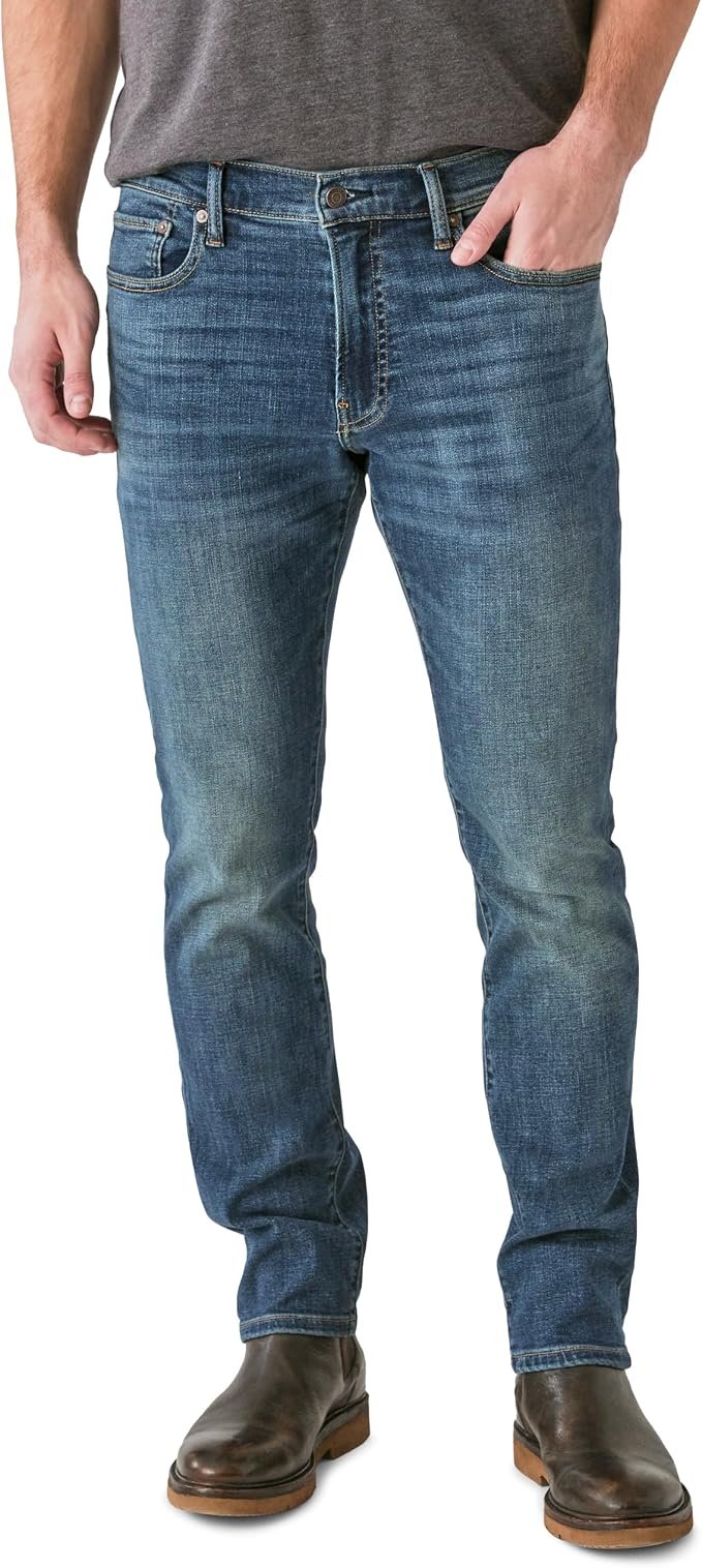 Men's Athletic Jeans – Navy