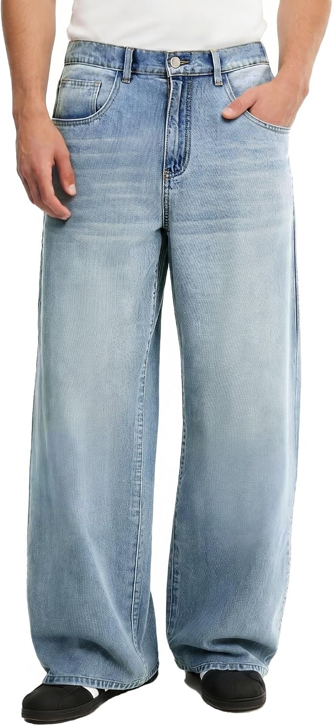Men's Relaxed Jeans – Grey