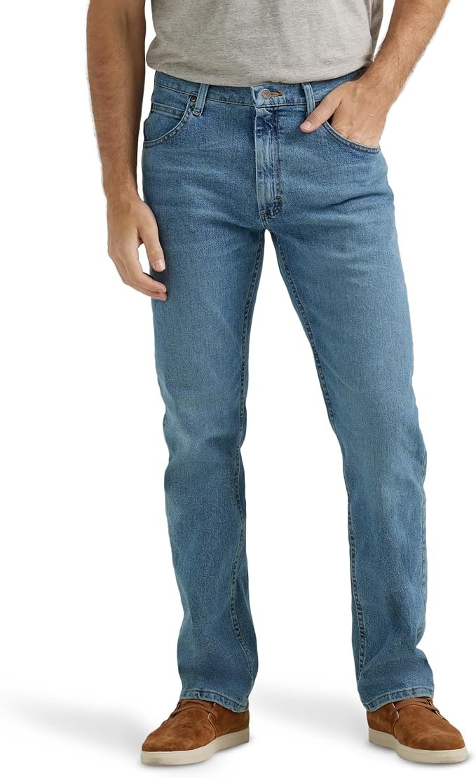 Men's Straight Jeans – Black