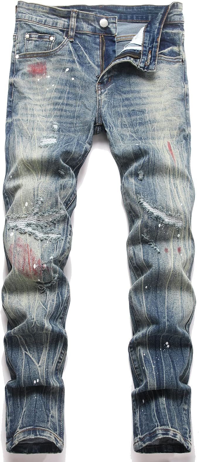 Men's Straight Jeans – Navy