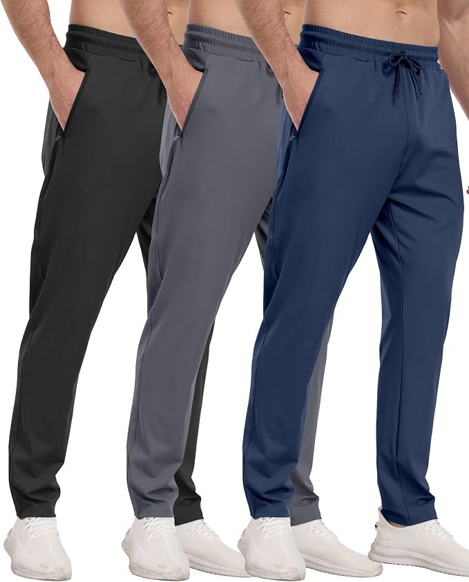 Men's Relaxed Joggers – Black