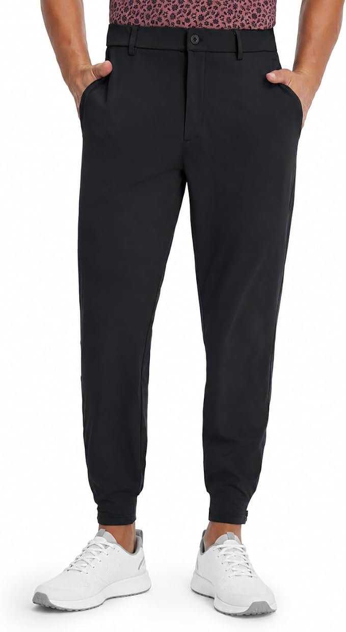 Men's Tapered Joggers – Black