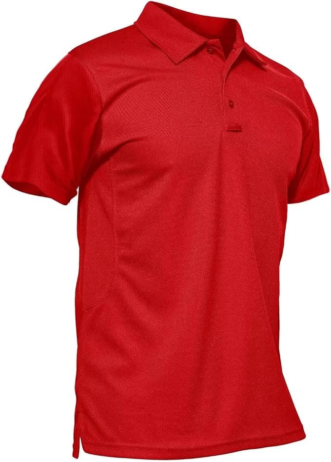 Men's Solid Polo Shirt – Navy