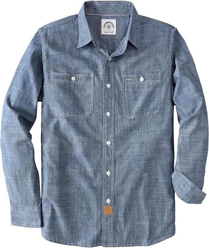 Men's Chambray Shirt – Grey