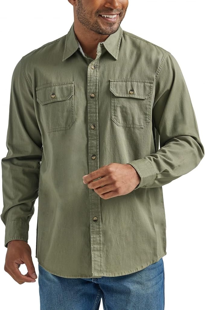 Men's Twill Shirt – Black